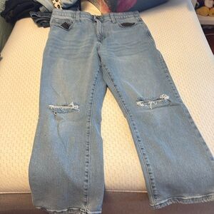 LuLaRoe Light Blue Distressed Women Jeans